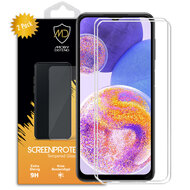 2-Pack Samsung Galaxy A23 Screenprotectors - MobyDefend Case-Friendly Screensavers - Gehard Glas