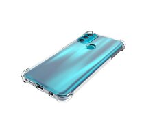 Motorola Moto G71 Hoesje, MobyDefend Transparante Shockproof TPU Gelcase, Verstevigde Hoeken, Volledig Doorzichtig