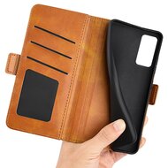 Xiaomi 12 / 12X Hoesje - MobyDefend Luxe Wallet Book Case (Sluiting Zijkant) - Lichtbruin