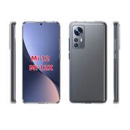 Xiaomi 12 / 12X Hoesje - MobyDefend Transparante TPU Backcover - Volledig Doorzichtig