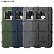 OnePlus 10 Pro Hoesje, Rugged Shield TPU Gelcase, Grijs