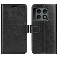 OnePlus 10 Pro Hoesje, MobyDefend Wallet Book Case (Sluiting Achterkant), Zwart