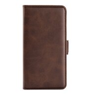 OnePlus 10 Pro Hoesje, MobyDefend Luxe Wallet Book Case (Sluiting Zijkant), Bruin