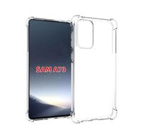 Samsung Galaxy A73 Hoesje - MobyDefend Transparante Shockproof TPU Backcover - Verstevigde Hoeken - Volledig Doorzichtig
