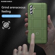 Samsung Galaxy A13 (4G) Hoesje - Mobydefend Rugged Shield TPU Backcover - Groen