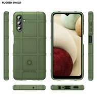 Samsung Galaxy A13 (4G) Hoesje - Mobydefend Rugged Shield TPU Backcover - Groen