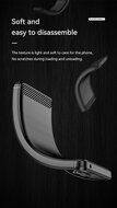 Samsung Galaxy A13 (4G) Hoesje - MobyDefend TPU Backcover - Geborstelde Metaal &amp; Carbon-Look - Zwart