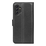 Samsung Galaxy A13 (4G) Hoesje - MobyDefend Kunstleren Wallet Book Case (Sluiting Voorkant) - Zwart