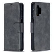 Samsung Galaxy A13 (4G) Hoesje - MobyDefend Wallet Book Case Met Koord - Zwart