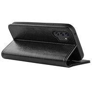 Samsung Galaxy A13 (4G) Hoesje - MobyDefend Wallet Book Case (Sluiting Achterkant) - Zwart
