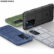 Motorola Edge 30 Pro Hoesje, Rugged Shield TPU Gelcase, Groen