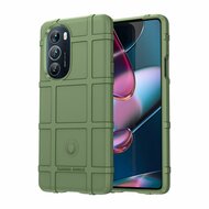 Motorola Edge 30 Pro Hoesje, Rugged Shield TPU Gelcase, Groen