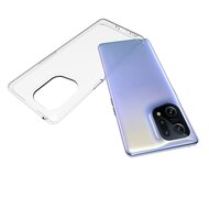 Oppo Find X5 Hoesje, MobyDefend Transparante TPU Gelcase, Volledig Doorzichtig