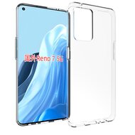 Oppo Find X5 Lite Hoesje, MobyDefend Transparante TPU Gelcase, Volledig Doorzichtig