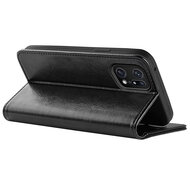 Oppo Find X5 Pro Hoesje - MobyDefend Wallet Book Case (Sluiting Achterkant) - Zwart