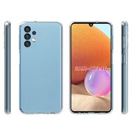 Samsung Galaxy A13 (4G) Hoesje - MobyDefend Transparante TPU Backcover - Volledig Doorzichtig