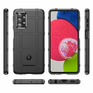 Samsung Galaxy A23 Hoesje - Mobydefend Rugged Shield TPU Backcover - Blauw