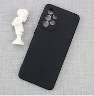 Samsung Galaxy A33 Hoesje - MobyDefend TPU Backcover - Mat Zwart