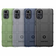 Motorola Moto G22 Hoesje - Mobydefend Rugged Shield TPU Backcover - Blauw