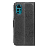 Motorola Moto G22 Hoesje - MobyDefend Kunstleren Wallet Book Case (Sluiting Voorkant) - Zwart