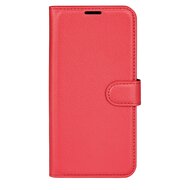 Motorola Moto G22 Hoesje, MobyDefend Kunstleren Wallet Book Case (Sluiting Voorkant), Rood