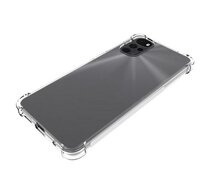 Motorola Moto G22 Hoesje - MobyDefend Transparante Shockproof TPU Backcover - Verstevigde Hoeken - Volledig Doorzichtig