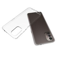 Nokia G11 / Nokia G21 Hoesje, MobyDefend Transparante TPU Gelcase, Volledig Doorzichtig