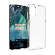 Nokia G11 / Nokia G21 Hoesje - MobyDefend Transparante TPU Backcover - Volledig Doorzichtig