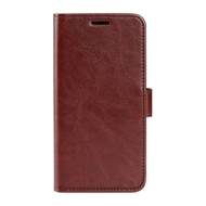 Oppo A76 / Oppo A96 Hoesje, MobyDefend Wallet Book Case (Sluiting Achterkant), Bruin