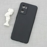 Oppo Find X5 Hoesje - MobyDefend TPU Backcover - Mat Zwart