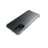 Xiaomi Redmi Note 11 / Note 11S Hoesje - MobyDefend Transparante Shockproof TPU Backcover - Verstevigde Hoeken - Volledig Doorzichtig