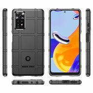 Xiaomi Redmi Note 11 Pro Hoesje - Mobydefend Rugged Shield TPU Backcover - Blauw