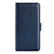 Xiaomi Redmi Note 11 Pro Hoesje, MobyDefend Luxe Wallet Book Case (Sluiting Zijkant), Blauw