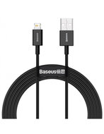 Baseus USB-A naar Lightning kabel, 1 Meter, Zwart