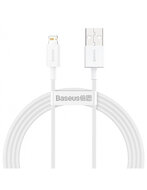 Baseus USB-A naar Lightning kabel - 1,5 Meter - Wit