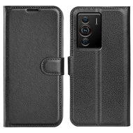 Sony Xperia 10 IV Hoesje - MobyDefend Kunstleren Wallet Book Case (Sluiting Voorkant) - Zwart