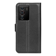 Sony Xperia 10 IV Hoesje - MobyDefend Kunstleren Wallet Book Case (Sluiting Voorkant) - Zwart