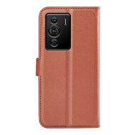Sony Xperia 10 IV Hoesje - MobyDefend Kunstleren Wallet Book Case (Sluiting Voorkant) - Bruin