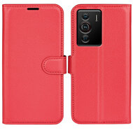 Sony Xperia 10 IV Hoesje - MobyDefend Kunstleren Wallet Book Case (Sluiting Voorkant) - Rood