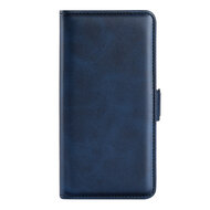 Sony Xperia 10 IV Hoesje, MobyDefend Luxe Wallet Book Case (Sluiting Zijkant), Blauw