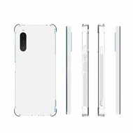 Sony Xperia 10 IV Hoesje - MobyDefend Transparante Shockproof TPU Backcover - Verstevigde Hoeken - Volledig Doorzichtig