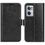 OnePlus Nord CE 2 Hoesje - MobyDefend Wallet Book Case (Sluiting Achterkant) - Zwart