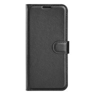 Motorola Moto G52 Hoesje, MobyDefend Kunstleren Wallet Book Case (Sluiting Voorkant), Zwart