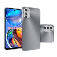 Motorola Moto E32 / E32S Hoesje - MobyDefend Transparante TPU Backcover - Volledig Doorzichtig