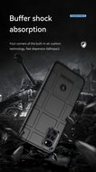 Motorola Moto G22 Hoesje - MobyDefend Pantsercase Met Draaibare Ring - Zwart