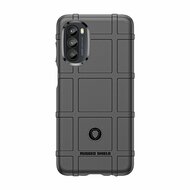 Motorola Moto G82 Hoesje, Rugged Shield TPU Gelcase, Zwart