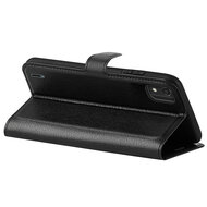 Nokia C2-2E Hoesje - MobyDefend Kunstleren Wallet Book Case (Sluiting Voorkant) - Zwart