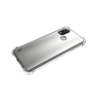 Nokia C21 Plus Hoesje - MobyDefend Transparante Shockproof TPU Backcover - Verstevigde Hoeken - Volledig Doorzichtig