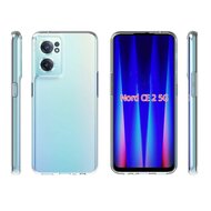 OnePlus Nord CE 2 Hoesje - MobyDefend Transparante TPU Backcover - Volledig Doorzichtig