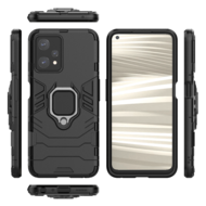 OnePlus Nord CE 2 Lite Hoesje - MobyDefend Dubbelgelaagde Pantsercase Met Standaard - Zwart